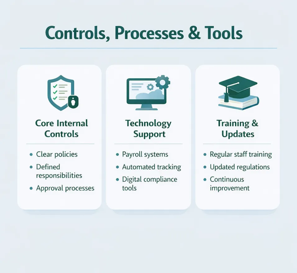 Control, Processes & Tools