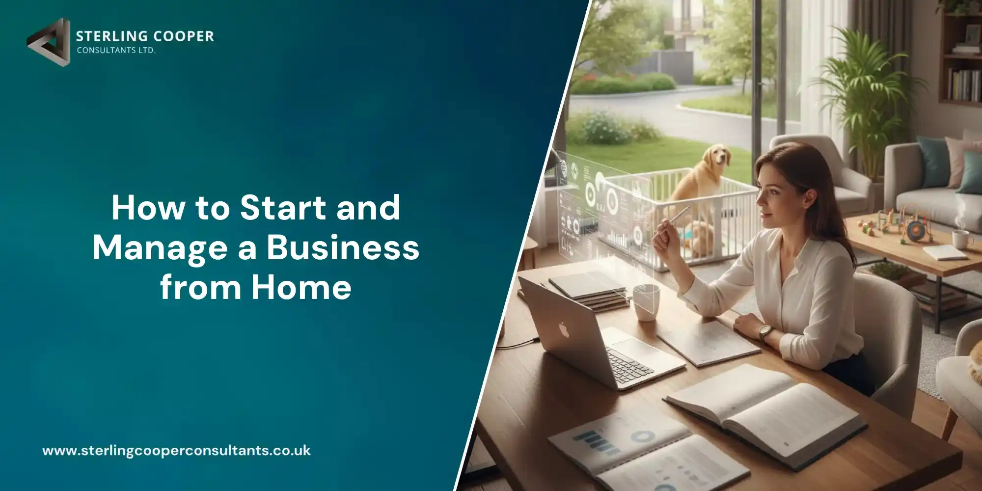 running a business from home