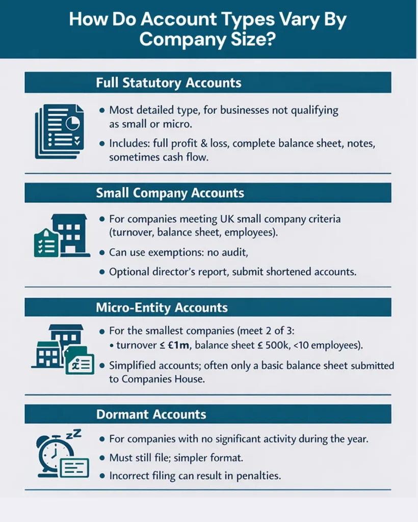 How Do Account Types Vary by Company Size
