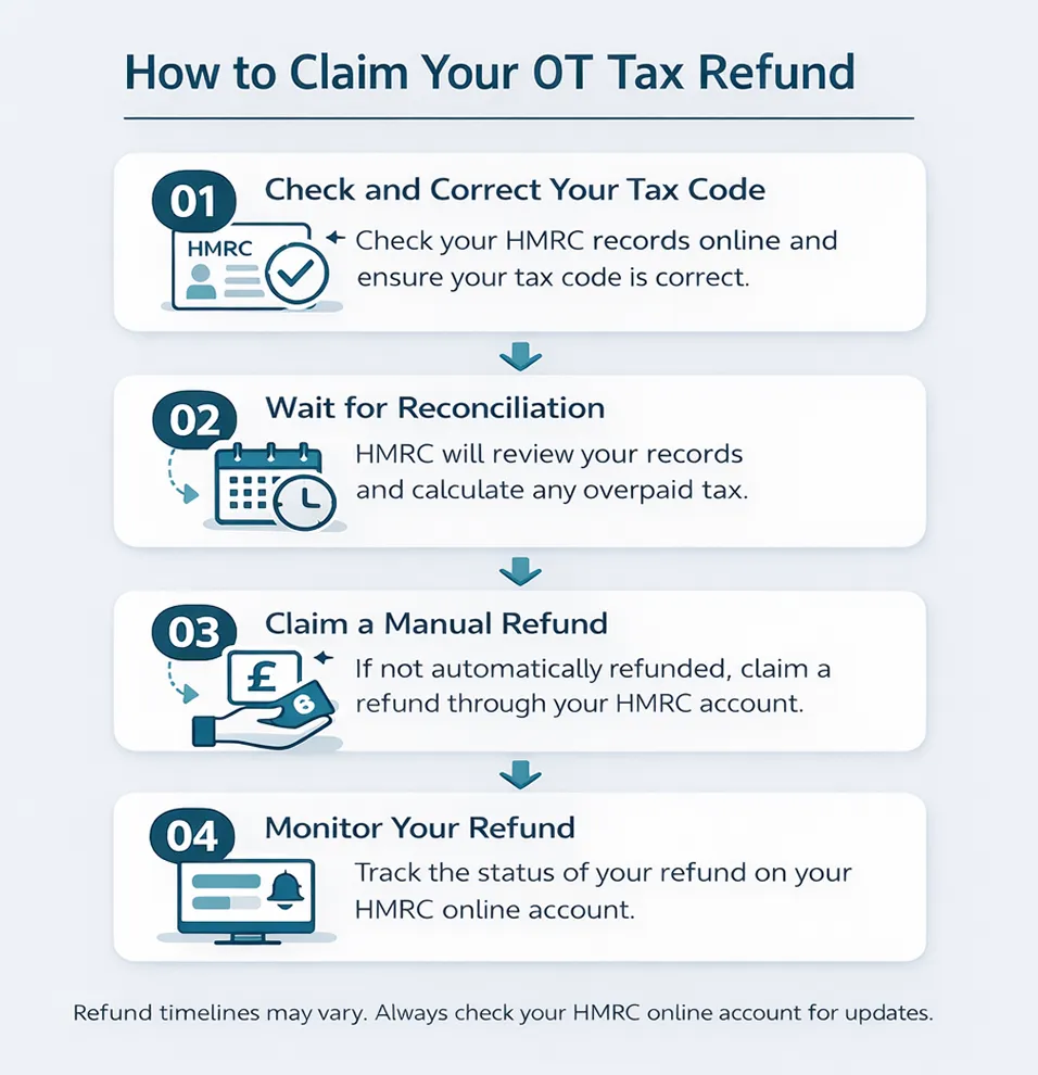 How to claim your OT Tax Refund