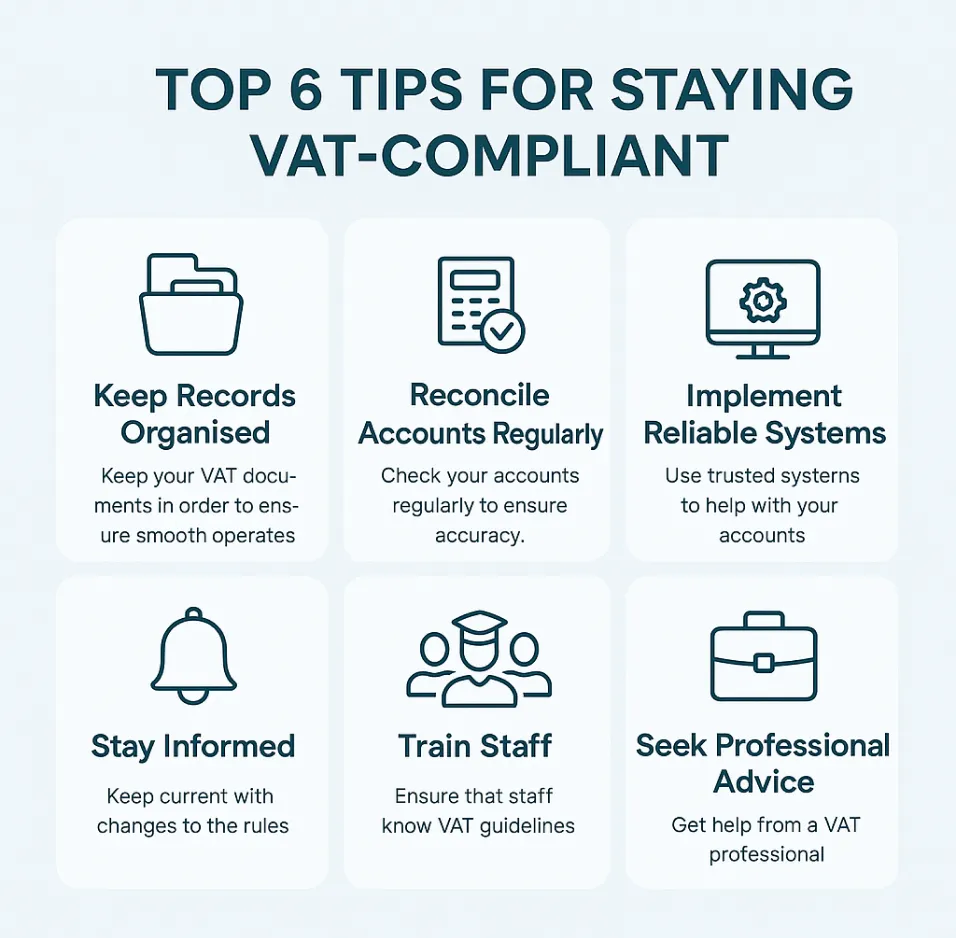 Top 6 Tips for Staying VAT Compliant