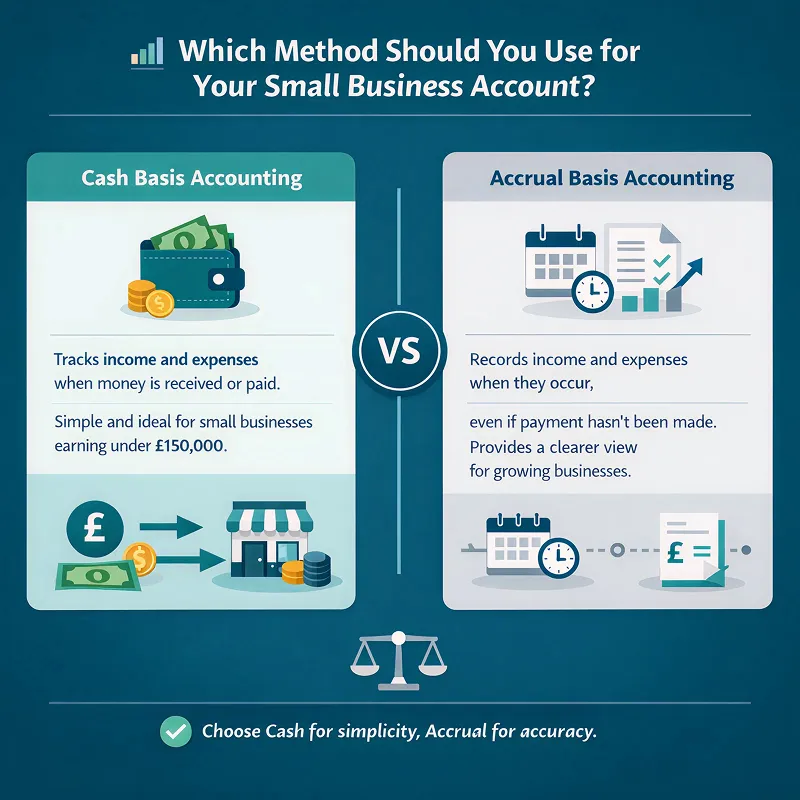 Which Method Should You Use for Your Small Business Account