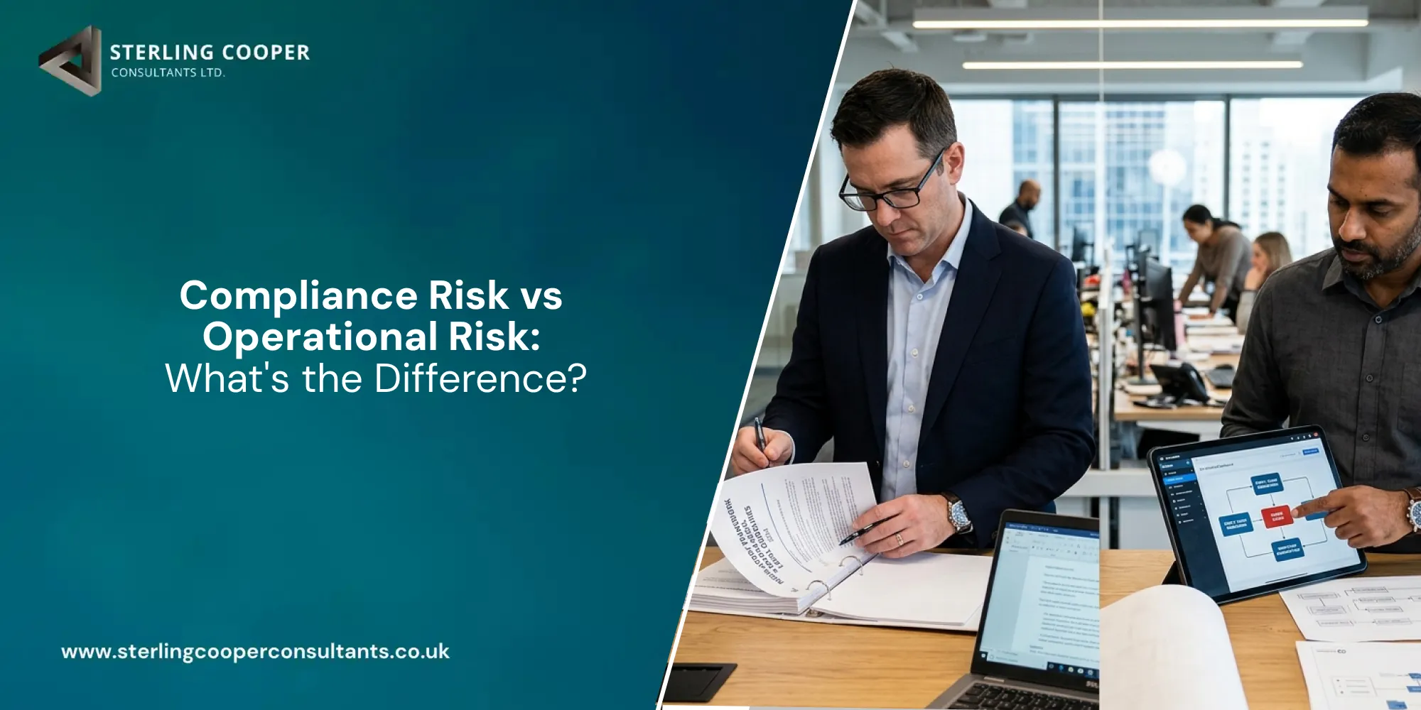 compliance risk vs operational risk what's the difference
